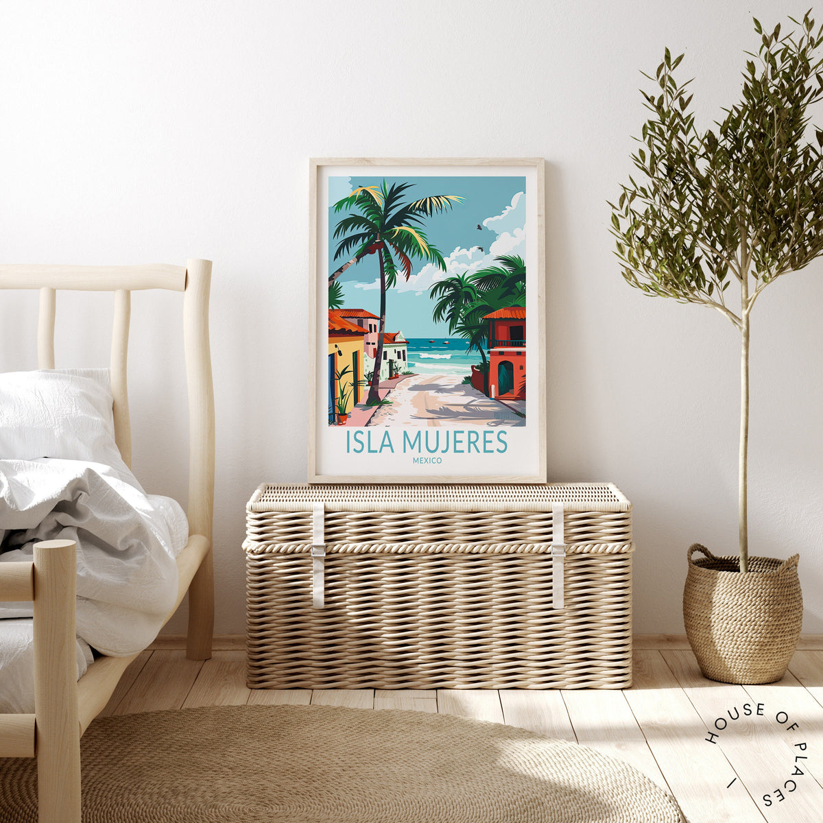 Isla Mujeres travel poster – view 3
