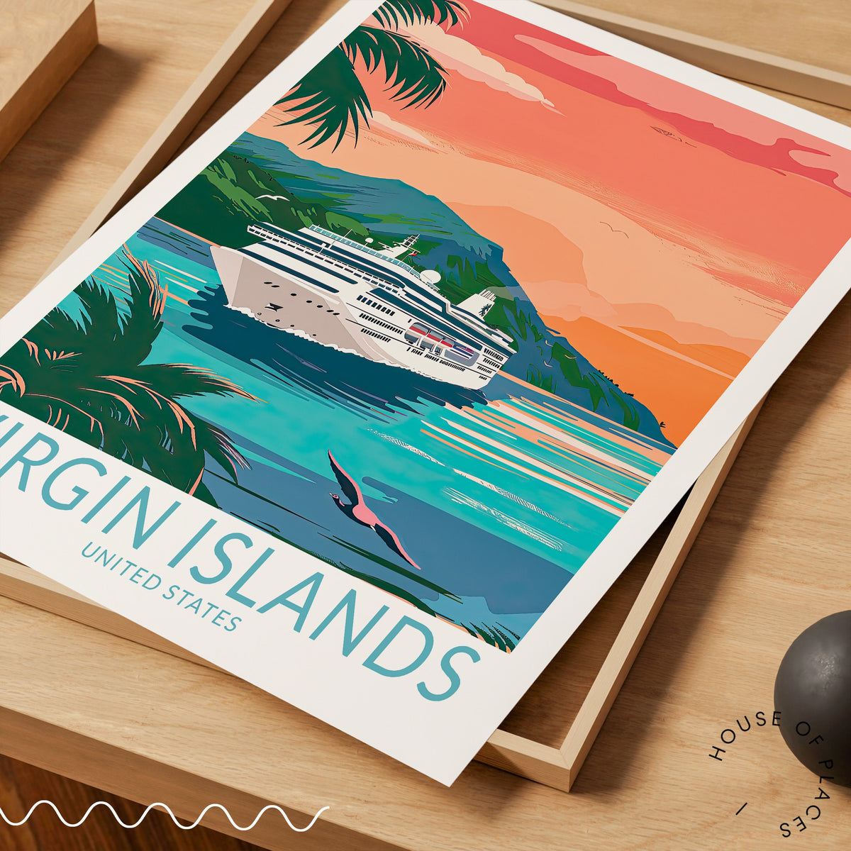 Virgin Islands travel poster – view 5