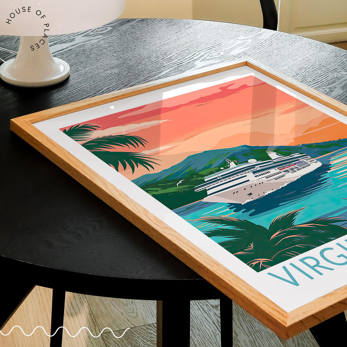 Virgin Islands travel poster – view 2