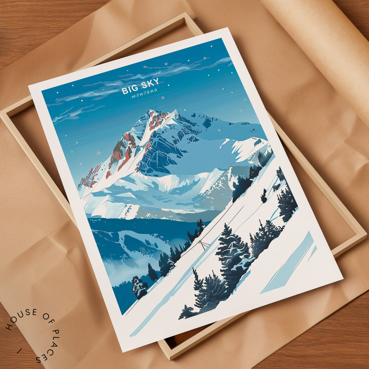 Big Sky travel poster – view 7