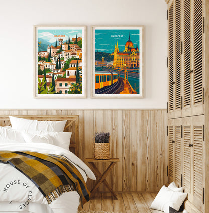 Granada travel poster – view 8