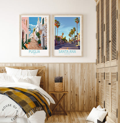 Puglia travel poster – view 8