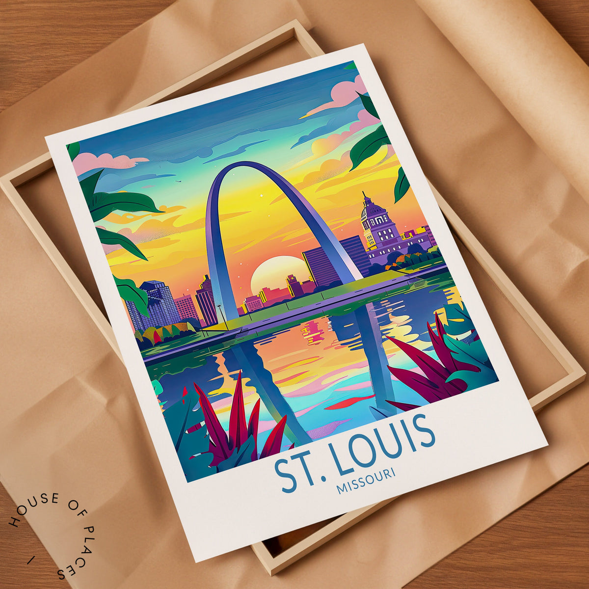 St. Louis travel poster – view 7