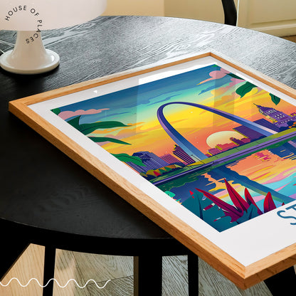 St. Louis travel poster – view 2
