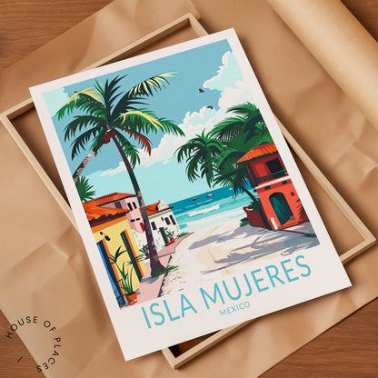 Isla Mujeres travel poster – view 7