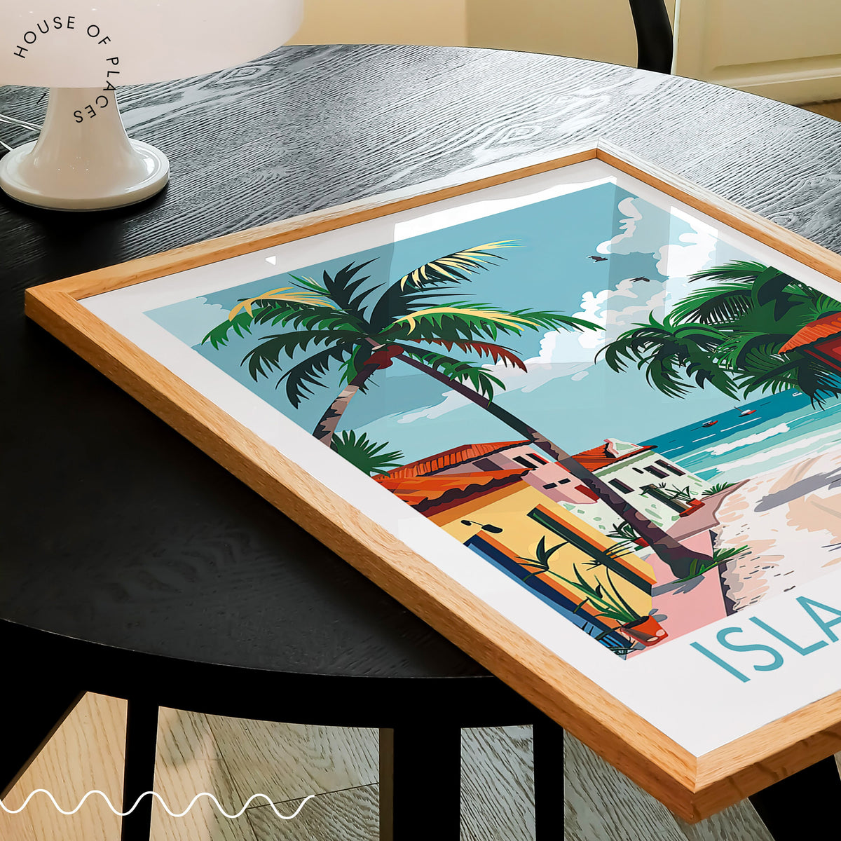 Isla Mujeres travel poster – view 2