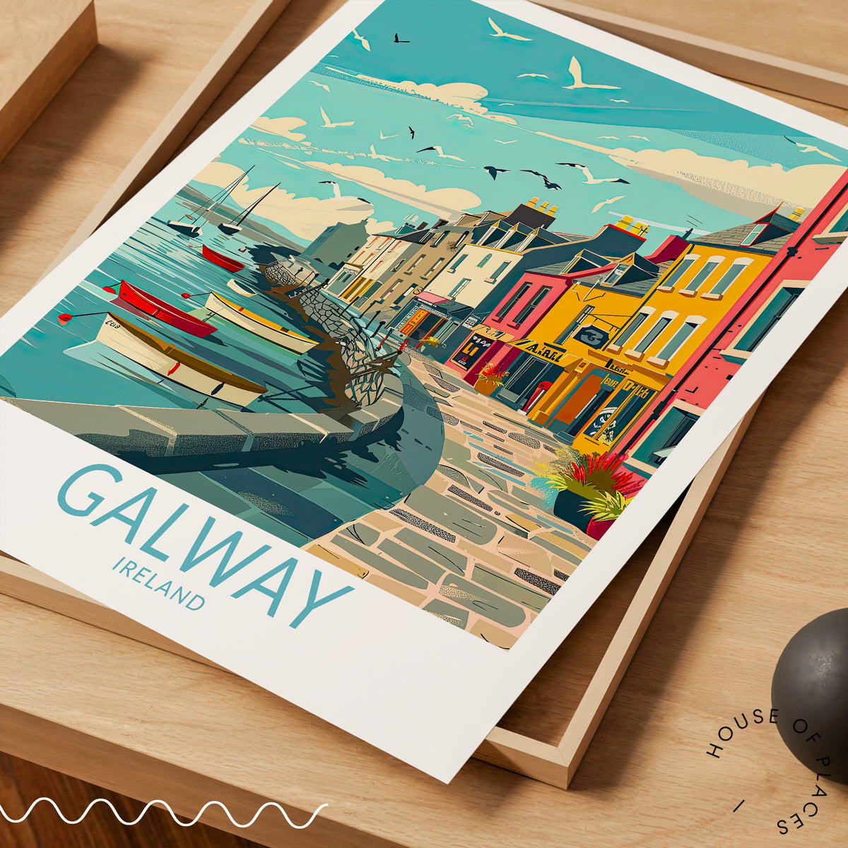 Galway travel poster – view 5