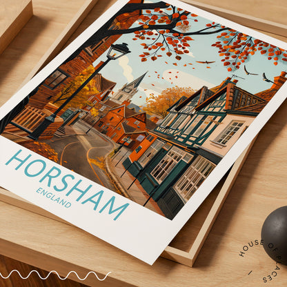 Horsham travel poster – view 5