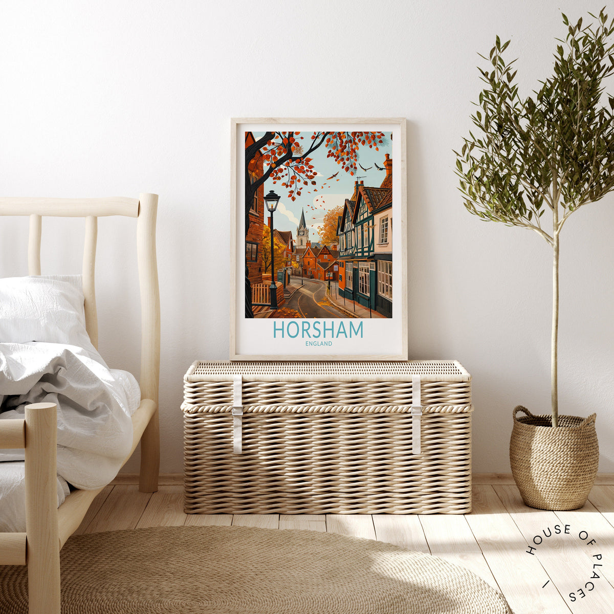 Horsham travel poster – view 3