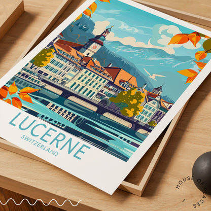 Lucerne travel poster – view 5