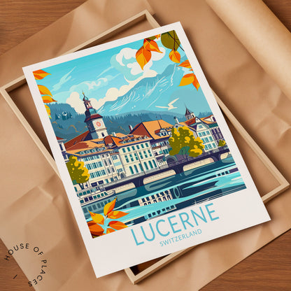 Lucerne travel poster – view 7