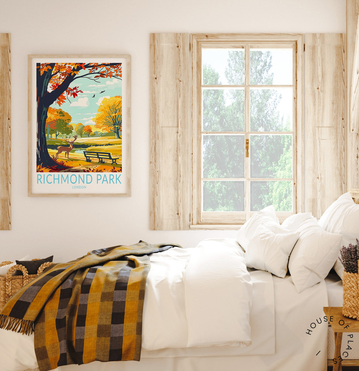 Richmond Park travel poster – view 4
