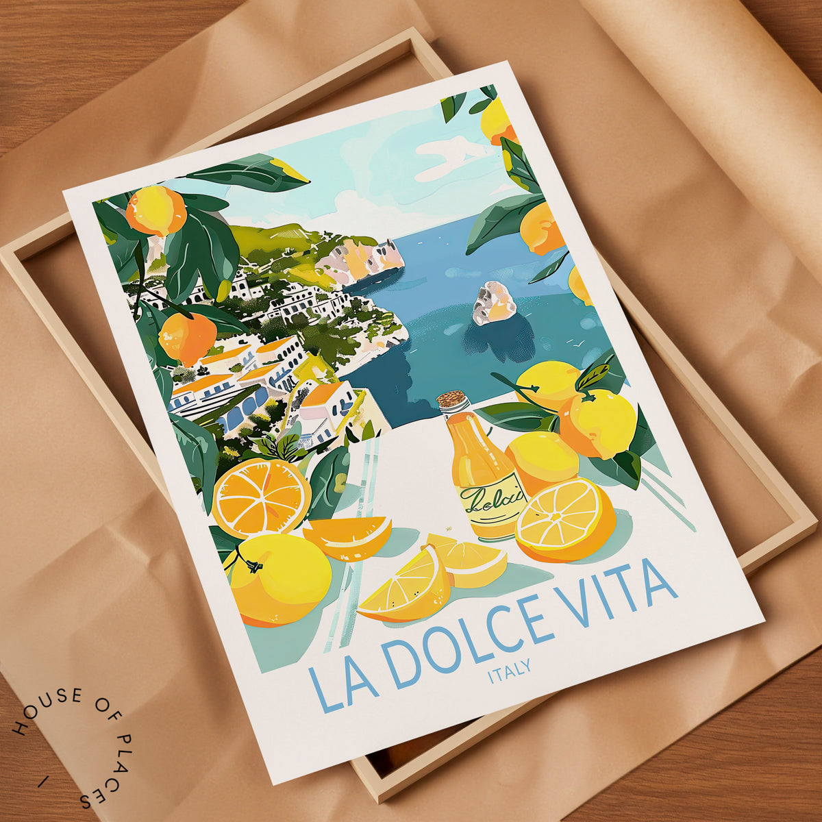 La Dolce Vita travel poster – view 5
