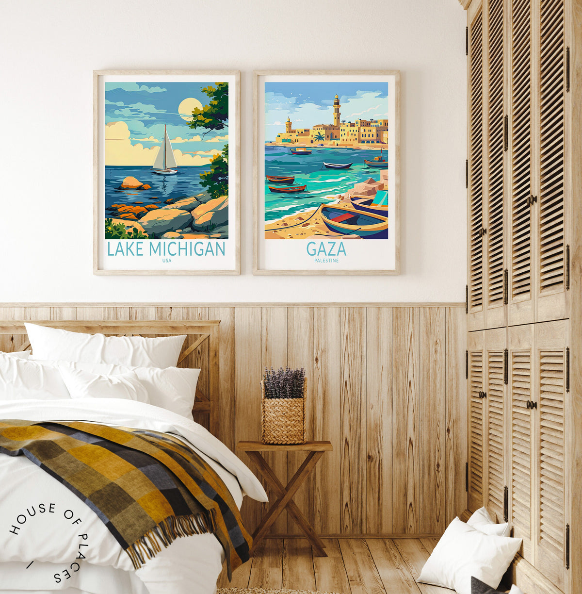 Lake travel poster – view 4