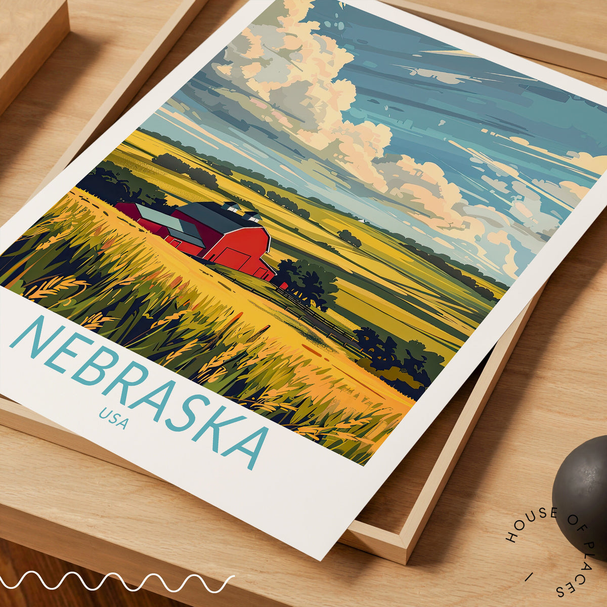 Nebraska travel poster – view 7