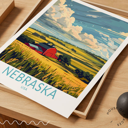 Nebraska travel poster – view 7