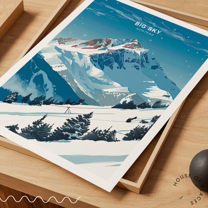 Big Sky travel poster – view 5