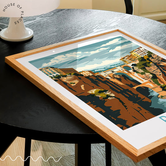 Ronda travel poster – view 2