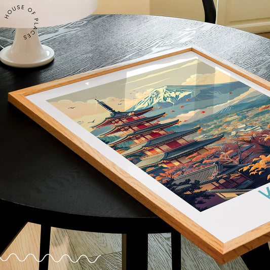 Kyoto travel poster – view 2