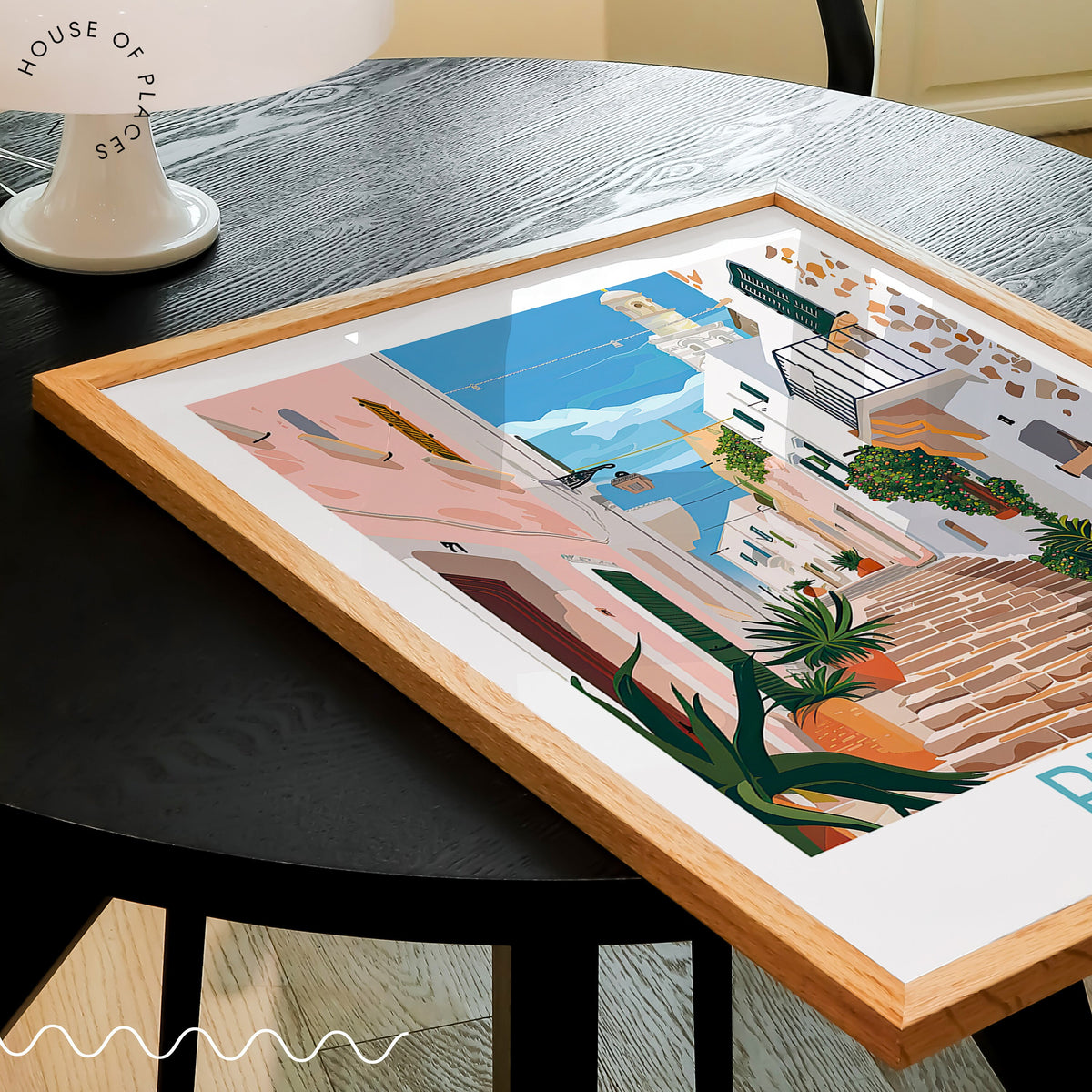 Puglia travel poster – view 2