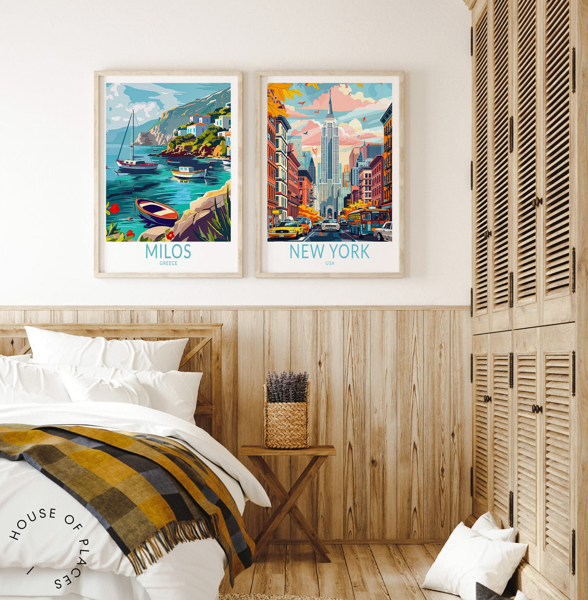 Milos travel poster – view 4