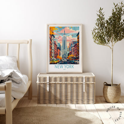 New York travel poster – view 3