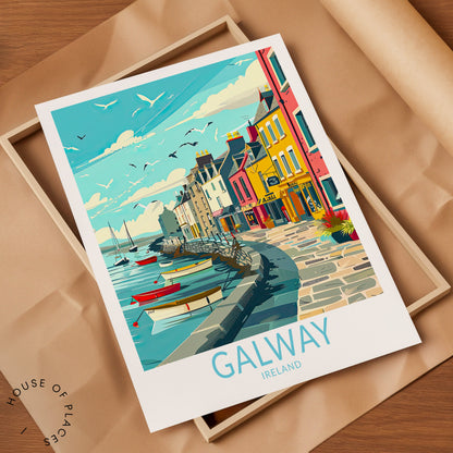 Galway travel poster – view 7