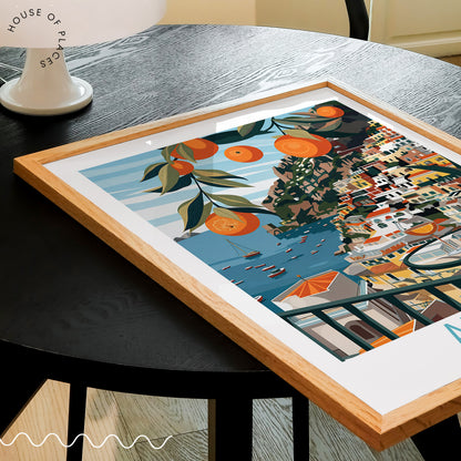 Amalfi travel poster – view 8