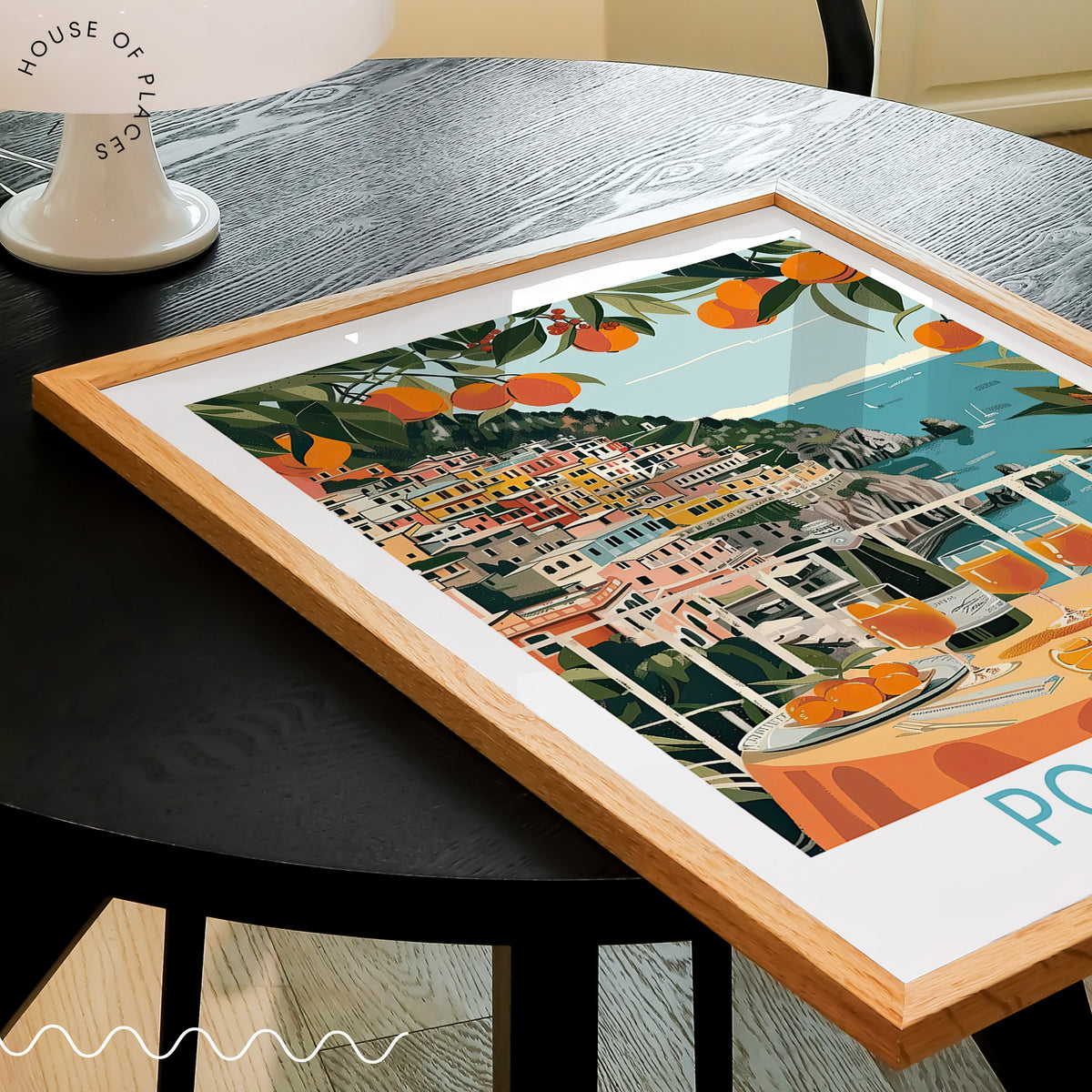 Positano travel poster – view 8