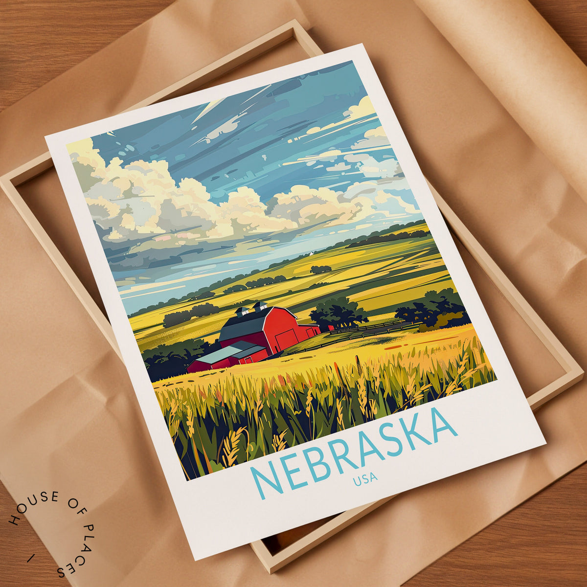 Nebraska travel poster – view 8