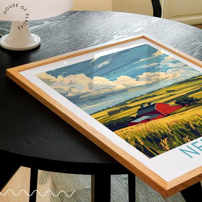Nebraska travel poster – view 2