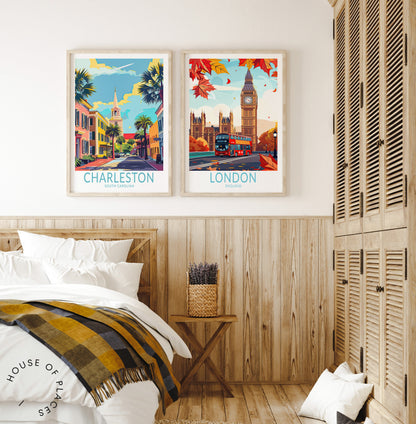 Charleston travel poster – view 8