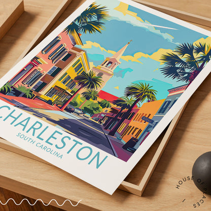 Charleston travel poster – view 5