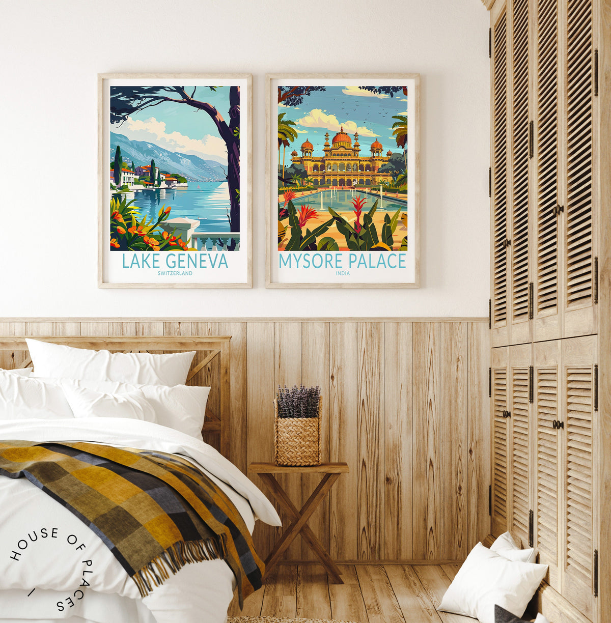 Lake Geneva travel poster – view 8