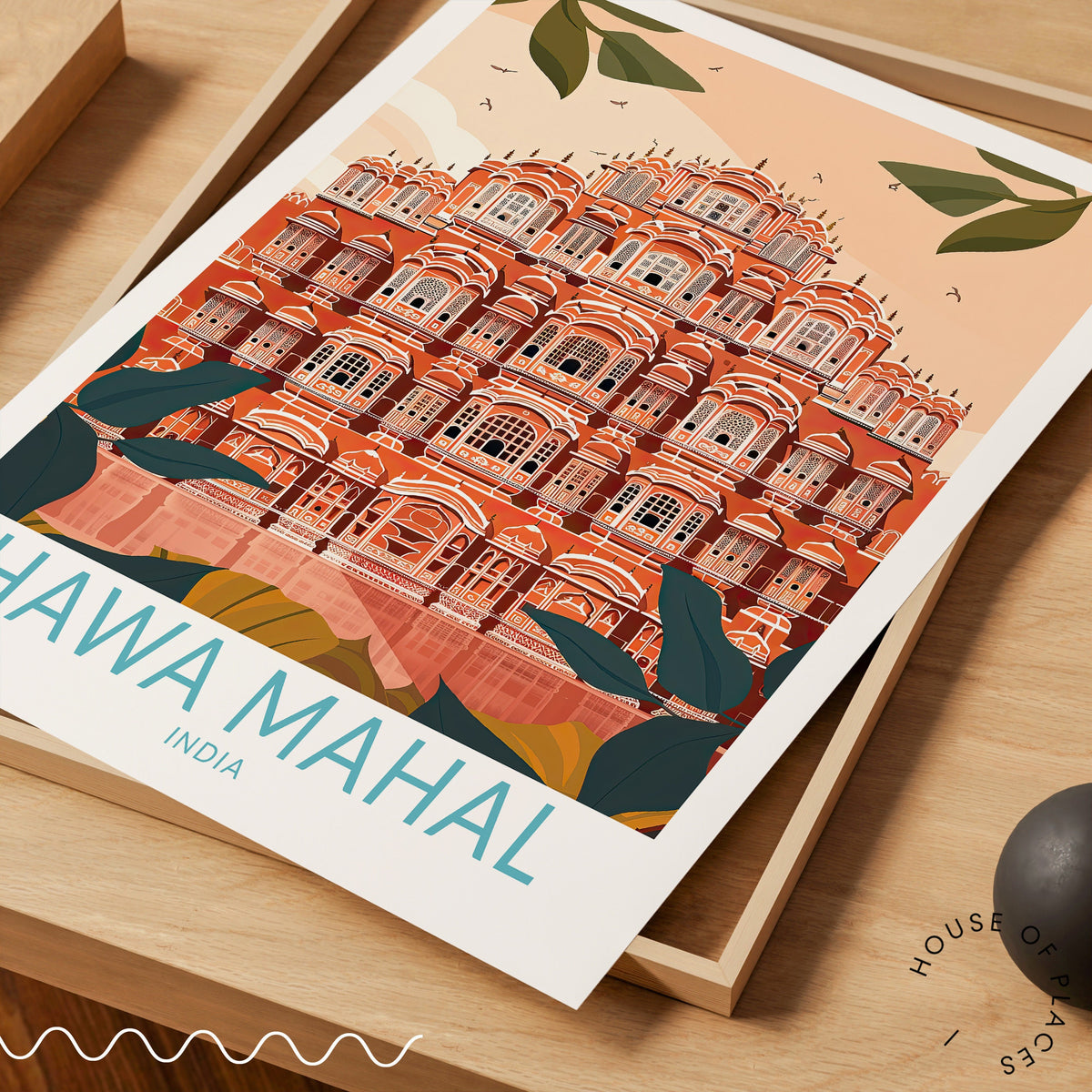 Hawa Mahal travel poster – view 5