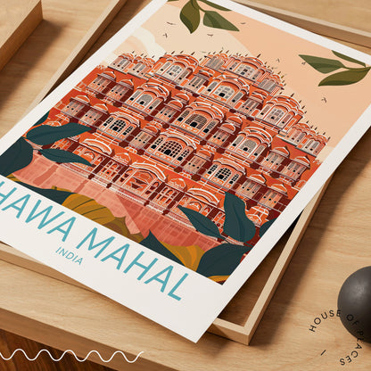 Hawa Mahal travel poster – view 5