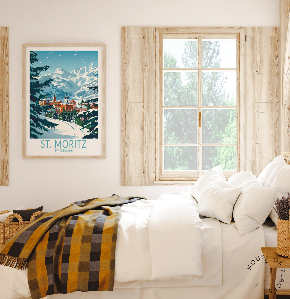 St. Moritz travel poster – view 7