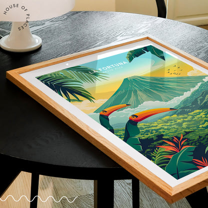 La Fortuna travel poster – view 2