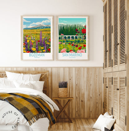 Bozeman travel poster – view 9