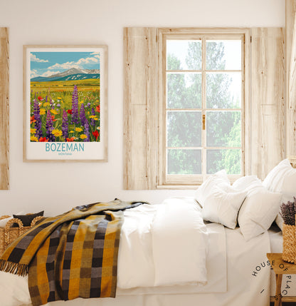 Bozeman travel poster – view 4