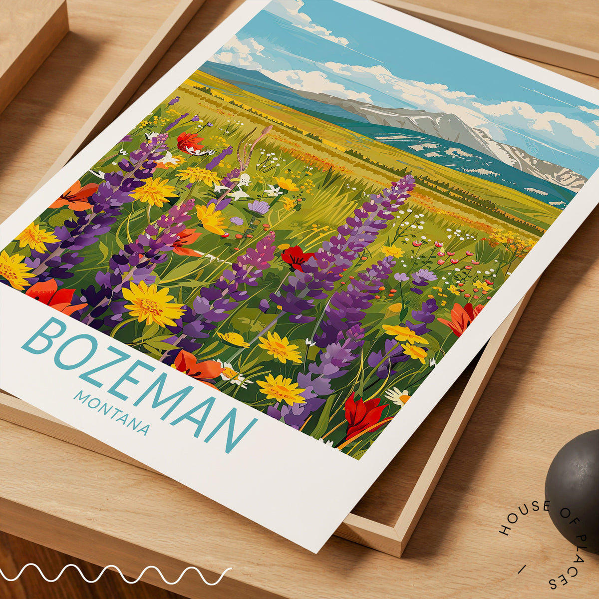 Bozeman travel poster – view 5