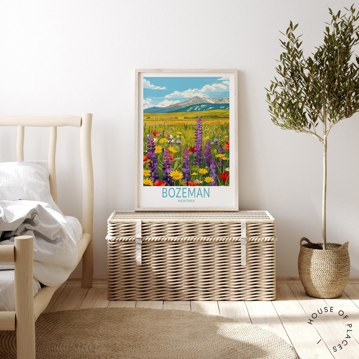 Bozeman travel poster – view 3