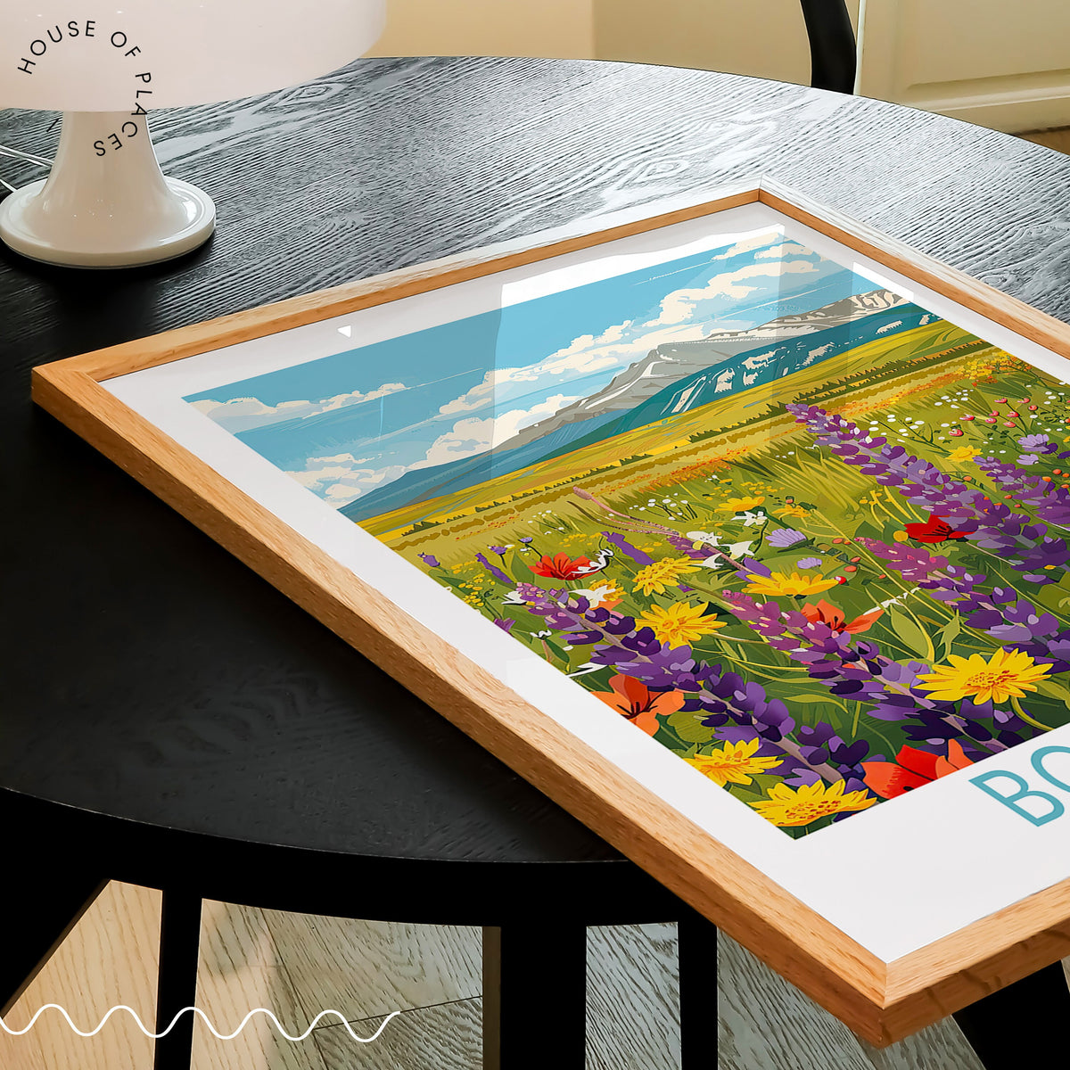 Bozeman travel poster – view 2