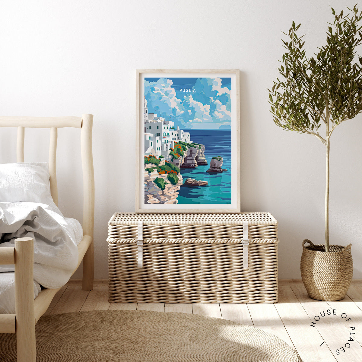 Puglia travel poster – view 3