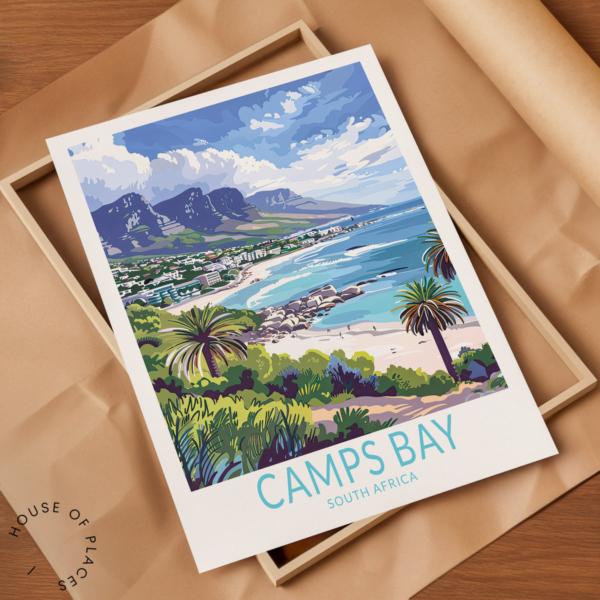 Camps Bay travel poster – view 7