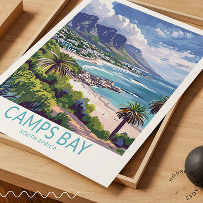Camps Bay travel poster – view 5