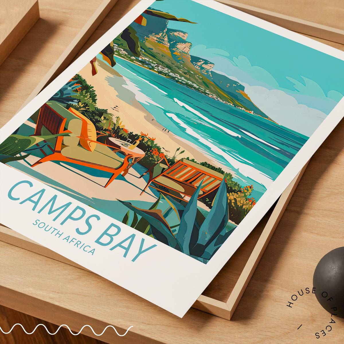 Camps Bay travel poster – view 5