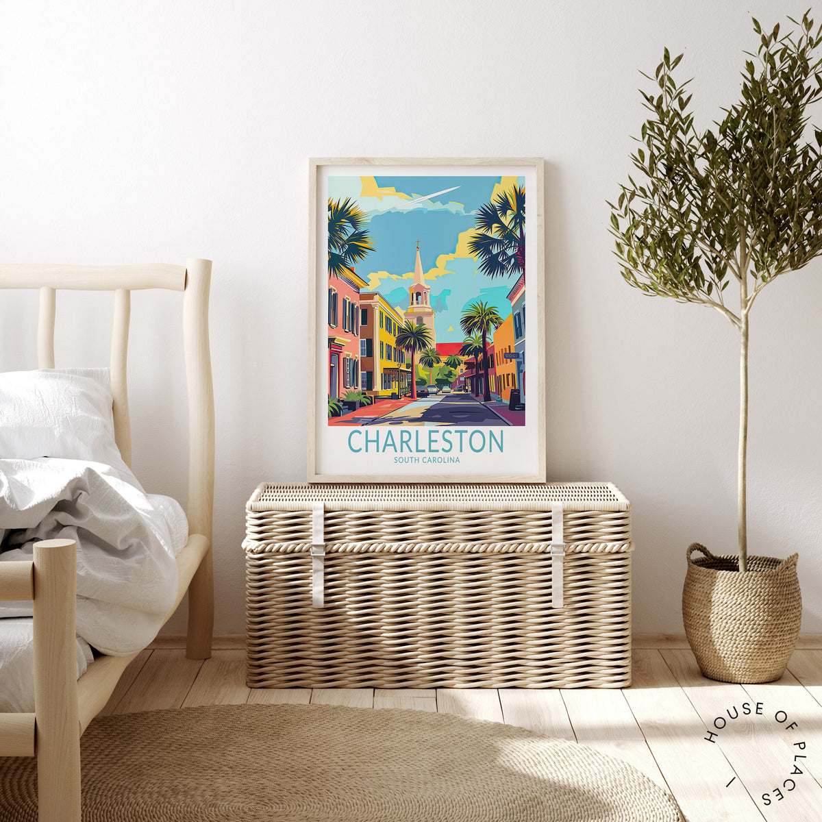 Charleston travel poster – view 3