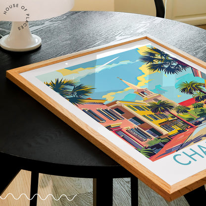 Charleston travel poster – view 2