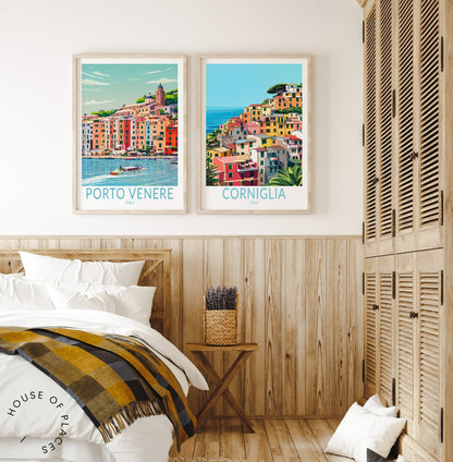 Porto Venere travel poster – view 9